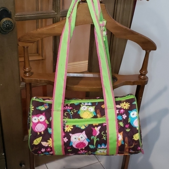 N. Gil Owl Tote Bag - Picture 1 of 8